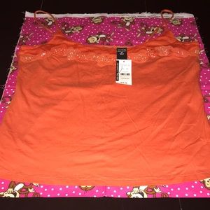 Orange newyork & company tank top